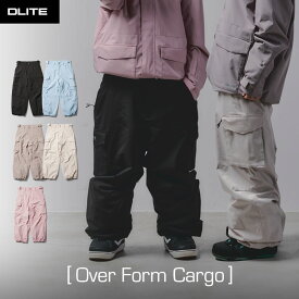 スノーボードウェア スキーウェア カーゴパンツ 単品 メンズ レディース ユニセックス スノボ スノボー スノーボード ボード スノボウェア スノーパンツ ボードパンツ ズボン 下 大きいサイズ 撥水 おしゃれ 人気 【2025-26最新作】DLITE