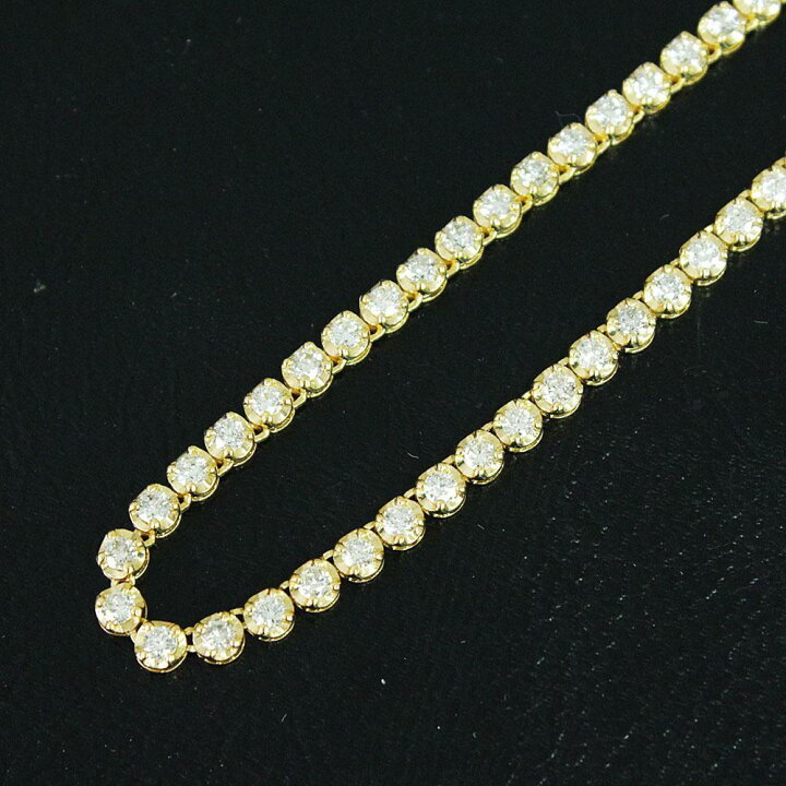 楽天市場】【鑑別書付】白系 計 5ct 天然 ダイヤモンド K18 イエロー 
