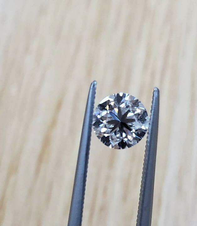 GIA鑑定 盛り上がら 1ct D VVS 3EXCELLENT 天然 ダイヤモンド ルース
