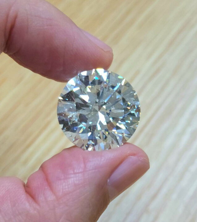 楽天市場】【IGI鑑定書付 】超大粒！ 26.06ct K SI-2 3EX 天然 