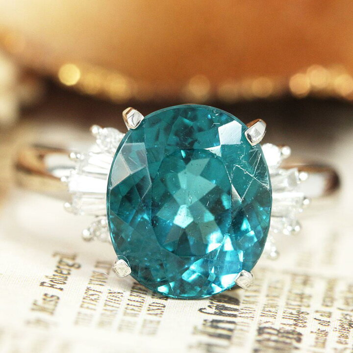 楽天市場】【鑑別書付】見た目パライバ 4.5ct 天然 アパタイト 天然 
