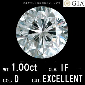 y GIA Ӓ菑t z1.00ct DJ[ IF EXCELLENT VR _Ch [X EhuAgJbg []