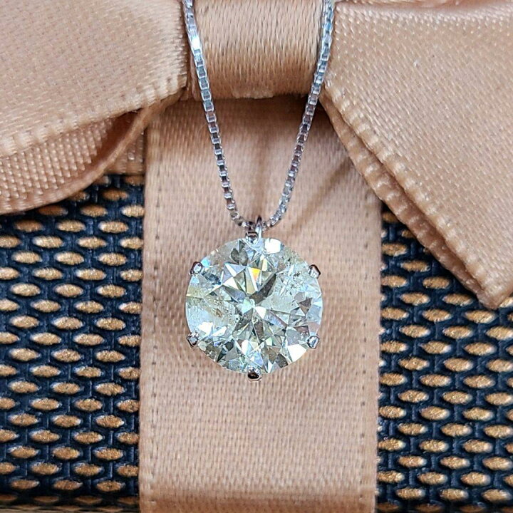 楽天市場】【鑑定書付】ギラギラ大粒！ 1.5ct 天然 ダイヤモンド K18 
