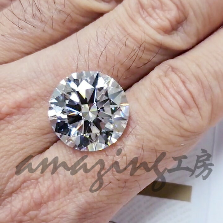 楽天市場】【 GIA 鑑定書ブック付 】20.23ct D FL 3EX TYPE2A 天然 