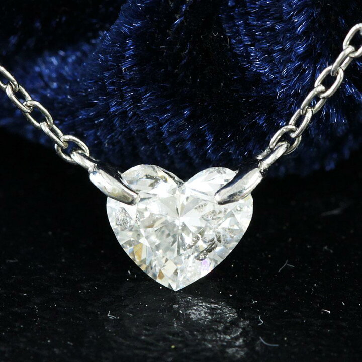 楽天市場】【鑑別書付】強テリ！ 0.318ct ハート ダイヤモンド Pt900  