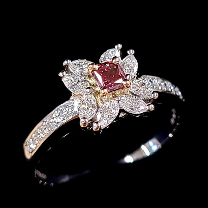 楽天市場】【 GIA 鑑定書付 】 超希少 0.142ct FANCY RED 天然 レッド 