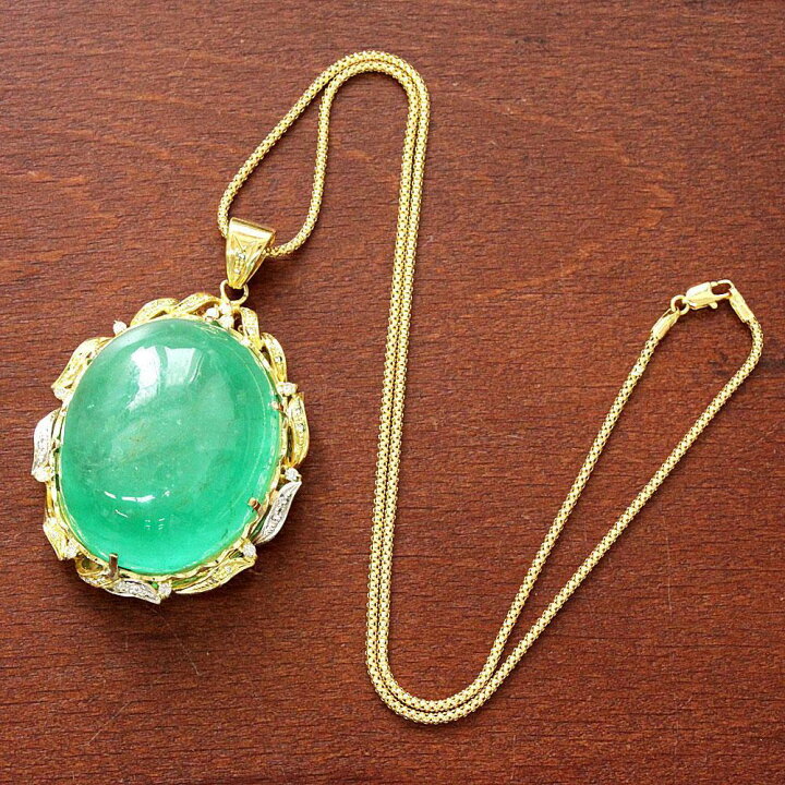 楽天市場】国内最大級 195.899ct エメラルド ネックレス ペンダント 