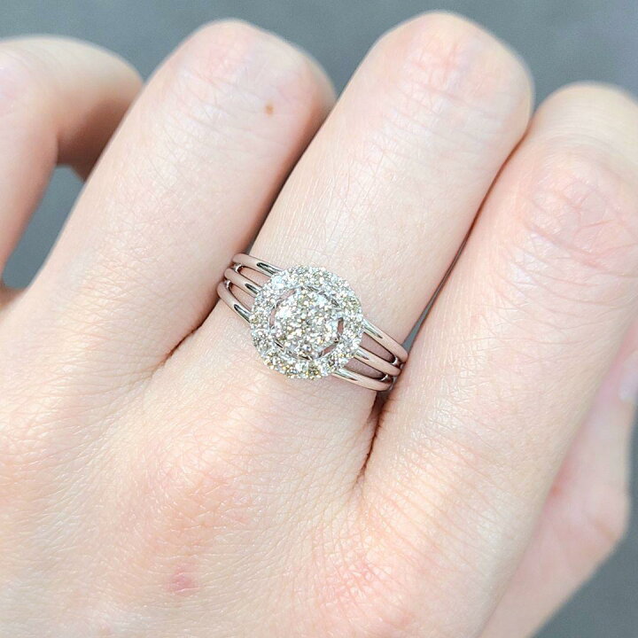 楽天市場】【鑑別書付】 テリ艶 キラキラ 高透明 0.5ct ダイヤモンド  
