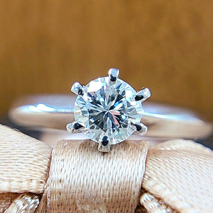 楽天市場】【鑑定書付】 H SI-1 GOOD 0.4ct 天然 ダイヤモンド Pt850 