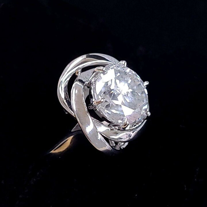 楽天市場】ダイヤモンド リング 7.145ct F SI 鑑定書付 プラチナ Pt900 