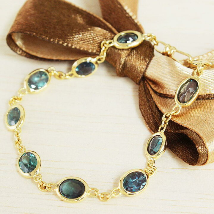 楽天市場】天然 アレキサンドライト ブレスレット 5.455ct GIA 鑑別  