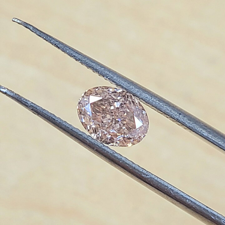 楽天市場】1.022ct FANCY ORANGY PINK SI-1 天然 ピンクダイヤモンド 