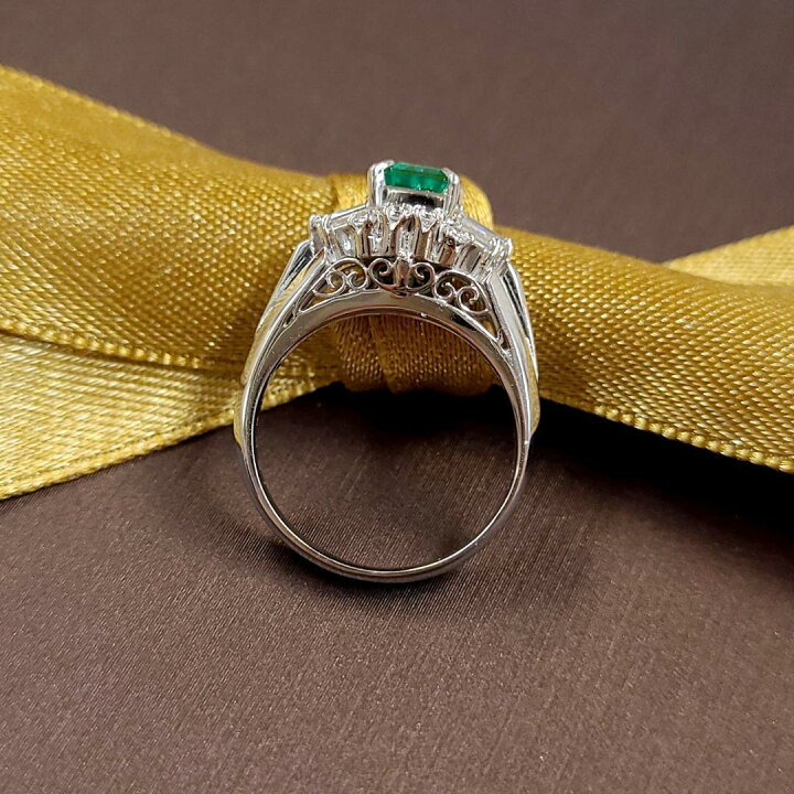 楽天市場】高品質！コロンビア産 0.5ct エメラルド ダイヤモンド  