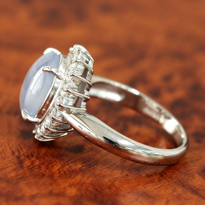 楽天市場】非加熱 5.32ct スターサファイア ダイヤモンド プラチナ 