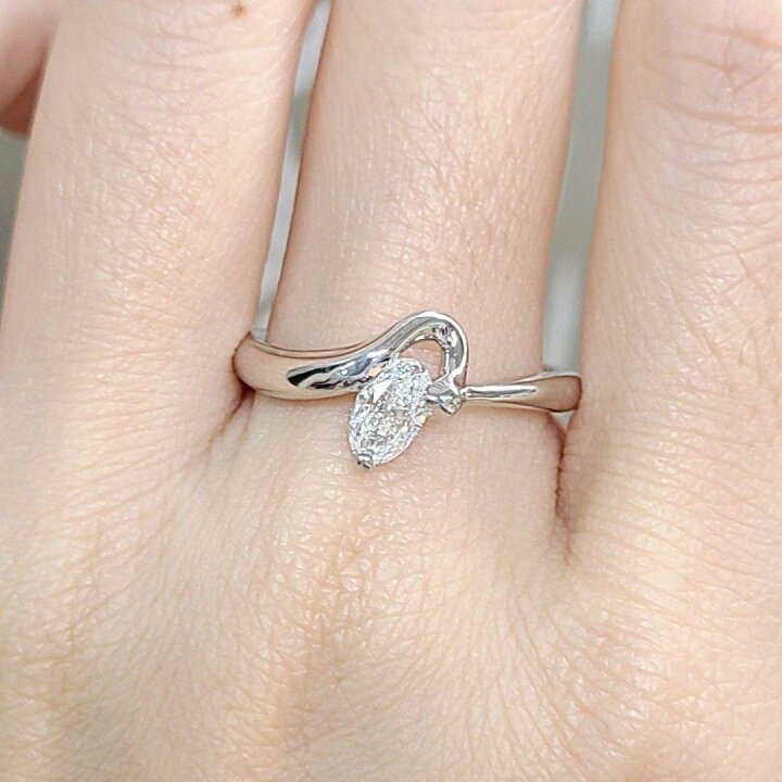 楽天市場】H SI オーバルカット ほぼ0.6ct ダイヤモンド プラチナ  
