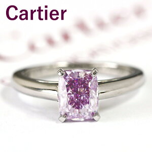 yCartierz1.55ct Fancy Intense Pink-Purple _Ch Pt950 v`i O w GIAӒ菑t