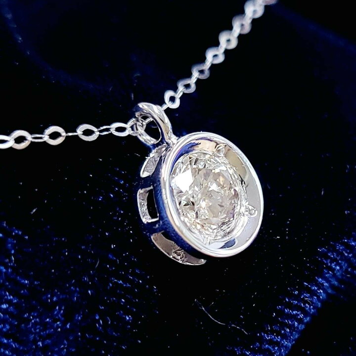 楽天市場】まるで2ct！ ギラギラ！ダイヤモンド K18 WG フクリン留め 