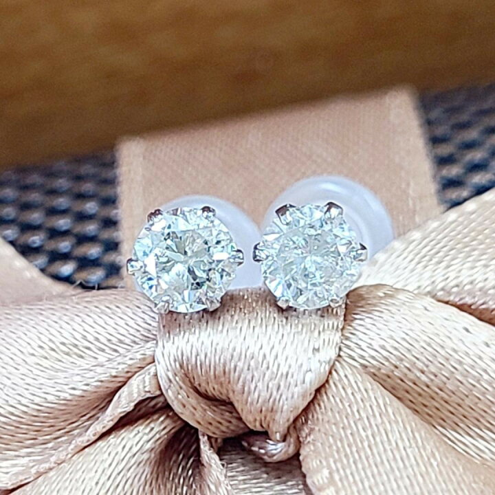 楽天市場】大人気！ 計0.46ct ダイヤモンド 一粒 プラチナ 6本爪 