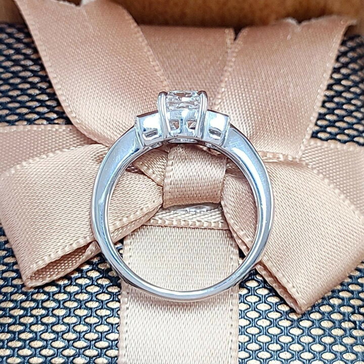 楽天市場】最高品質！ギラギラ！GIA鑑定 1.5ct UP F VS EX プラチナ 