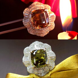 宝石の王！奇跡の10.67ct 天然アレキサンドライト 計3.62ct 天然ダイヤモンド プラチナ PT900 リング GIA鑑別書付き