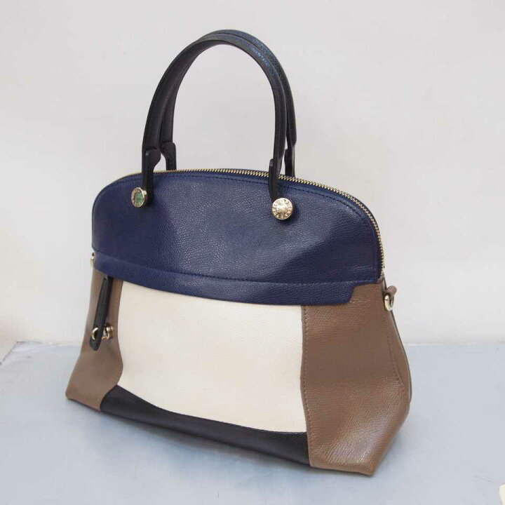 楽天市場】FURLA (フルラ) パイパー マルチカラー 2WAY ハンドバッグ 
