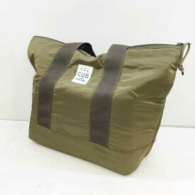 T.S.L CUB (ティエスエルカブ) light protection bag L　ナイロントートバッグ カラー：カーキ【中古】【137 カバン】【鈴鹿 併売品】【137-210622-09OS】