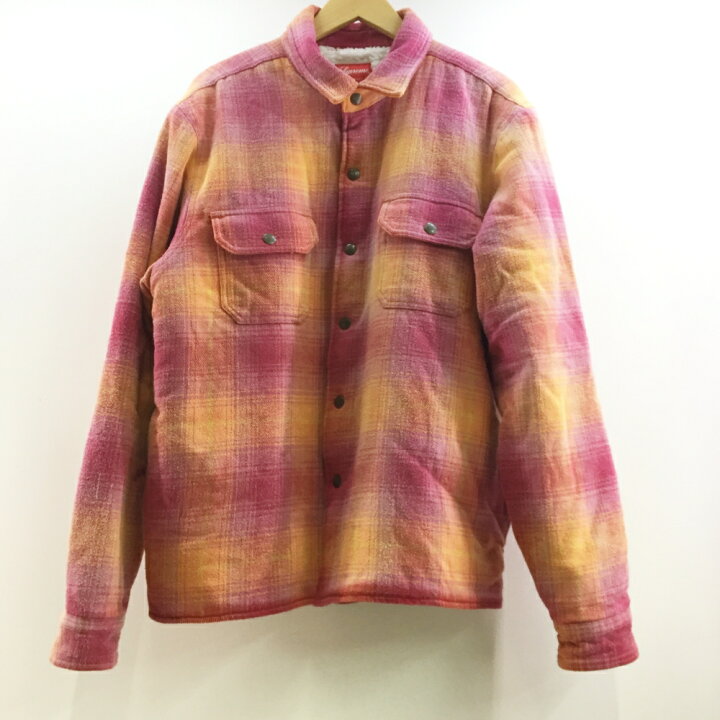 楽天市場】Supreme(シュプリーム) Shearling Lined Flannel Shirt 