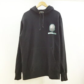 A BATHING APE(アベイシングエイプ) アームロゴ プリントパーカー サイズ：2XL カラー：ブラック【中古】【126 ストリート】【鈴鹿 併売品】【126-230314-01OS】