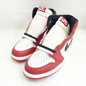 NIKE(ナイキ) AIR JORDAN 1 RETRO HIGH OG CHICAGO CHICAGO LOST & FOUND DZ5485 612 エアジョーダン レトロ オリジナル シカゴ サイズ：10(28cm) カラー：ブラック・ホワイト・レッド【中古】【139 スニーカー】【鈴鹿 併売品】【139-230330-02OS】