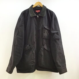 Supreme(シュプリーム) Cotton Utility Jacket コットン ユーティリティ ジャケット サイズ：XL カラー：ブラック【中古】【126 ストリート】【鈴鹿 併売品】【126-230411-01OS】