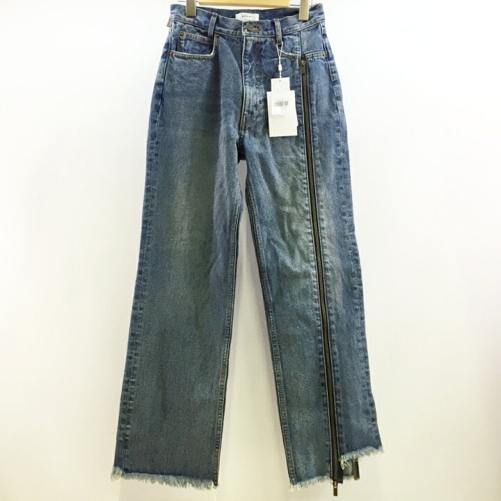 楽天市場】AMERI(アメリ) ZIPPER STRAIGHT DENIM ジッパー ストレート  