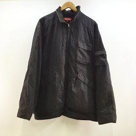 Supreme(シュプリーム) Cotton Utility Jacket コットンユーテリティジャケット サイズ：XL カラー：ブラック【中古】【126 ストリート】【鈴鹿 併売品】【126-230724-05OS】