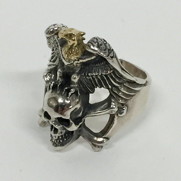 楽天市場】SUBCULTURE(サブカルチャー) EAGLE SKULL リング イーグルス 