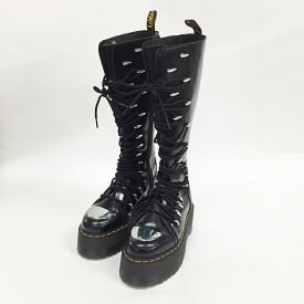 Dr. Martens(ドクターマーチン) 1B60 Max レースアップ プラットフォーム ブーツ 20ホール サイズ：UK6(25cm) カラー：ブラック【中古】【140 その他靴】【鈴鹿 専売品】【140-240402-09OS】