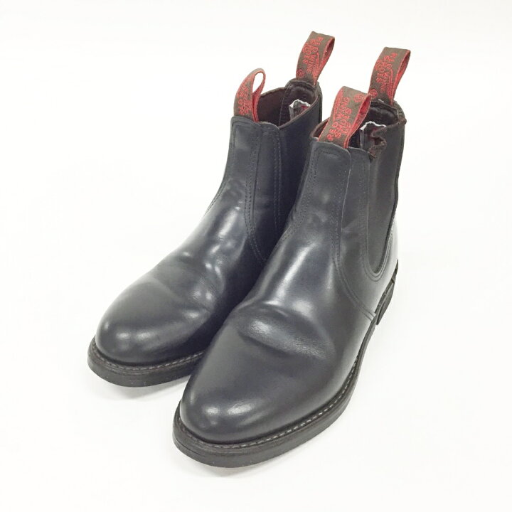 楽天市場】RED WING(レッドウィング) チェルシー サイドゴア ブラック 