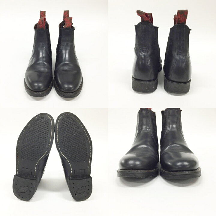 楽天市場】RED WING(レッドウィング) チェルシー サイドゴア ブラック 
