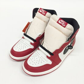 NIKE(ナイキ) AIR JORDAN 1 RETRO HIGH OG CHICAGO LOST & FOUND DZ5485 612 エアジョーダン レトロ オリジナル シカゴ サイズ：8(26cm) カラー：ブラック・ホワイト・レッド【中古】【139 スニーカー】【鈴鹿 併売品】【139-240530-03OS】