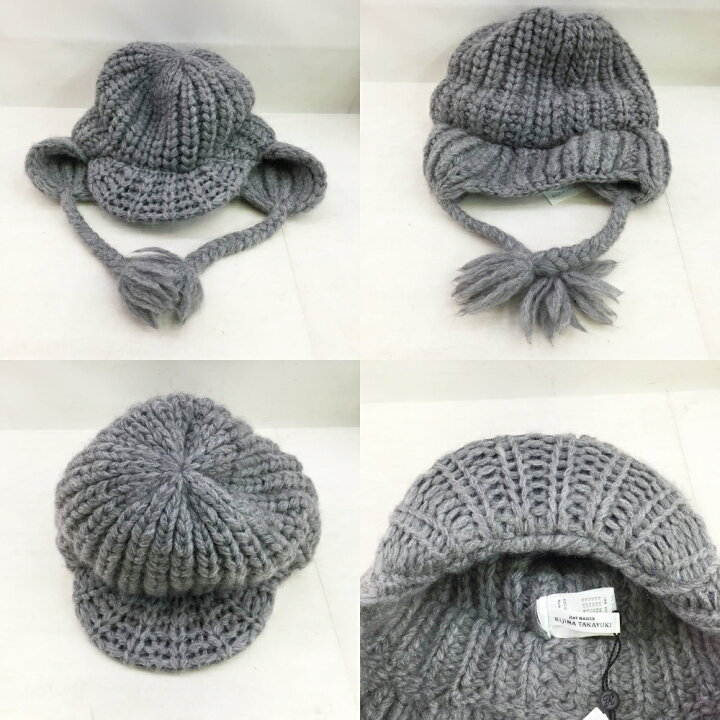 楽天市場】KIJIMA TAKAYUKI (キジマタカユキ) イヤーマフ付き ニット 