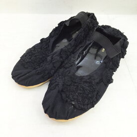 tricot COMME des GARCONS(トリココムデギャルソン) バレエシューズ サイズ：24.5cm カラー：ブラック【中古】【132 レディーストップス】【鈴鹿 併売品】【132-231117-08OS】