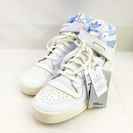 adidas(アディダス) FORUM 84 HI GW5924 サイズ：10(28cm) カラー：ホワイト・ブルー【中古】【139 スニーカー】【鈴鹿 併売品】【139-240215-09OS】