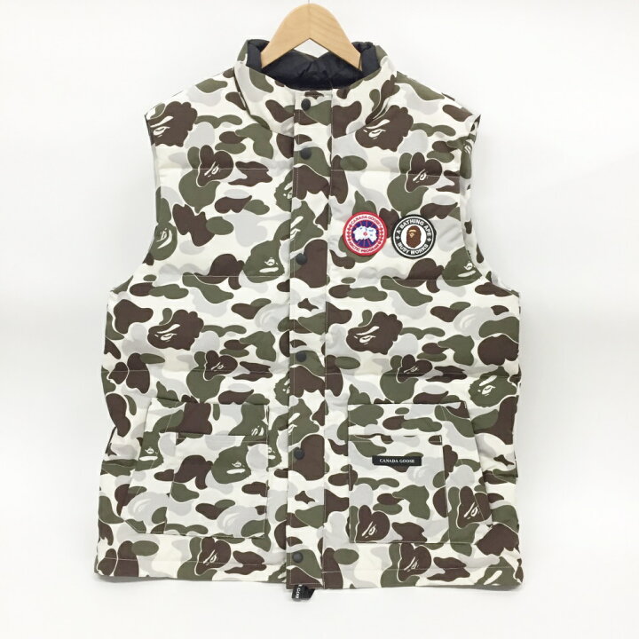 楽天市場】A BATHING APE×CANADA GOOSE(アベイシングエイプ×カナダ  