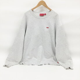 Supreme(シュプリーム) Small Box Logo Crewneck スモールボックスロゴ クルーネック スウェットサイズ：L カラー：グレー【中古】【126 ストリート】【鈴鹿 併売品】【126-241209-06OS】