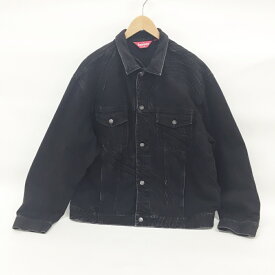 Supreme(シュプリーム) S Logo Denim Trucker Jacket S ロゴデニム トラッカージャケットサイズ：XL カラー：ブラック【中古】【126 ストリート】【鈴鹿 併売品】【126-250120-01OS】
