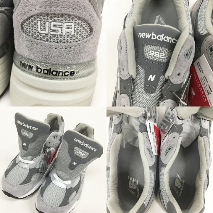 楽天市場】newbrance(ニューバランス)U992GYサイズ：9.5(27.5cm)カラー 