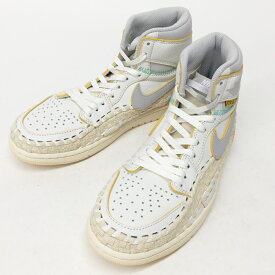 NIKE×UNION×BEPHIES BEAUTY SUPPLY(ナイキ×ユニオン×ビフィーズ ビューティ サプライ)AIR JORDAN 1 RETRO HIGH OG SP FD2565-100サイズ：8.5(26.5cm)カラー：グレー/ナチュラル【中古】【139 スニーカー】【鈴鹿 併売】【139-250812-04OS】