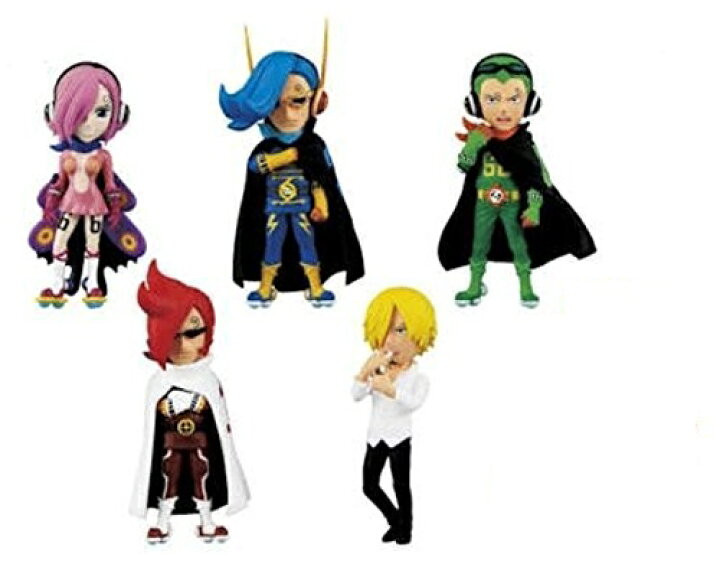 楽天市場 ワールドコレクタブルフィギュア One Piece ワンピース ヴィンスモークファミリー ５種セット 中古 ワンピースフィギュア 鈴鹿 併売品 063 01as フーリエ 楽天市場店