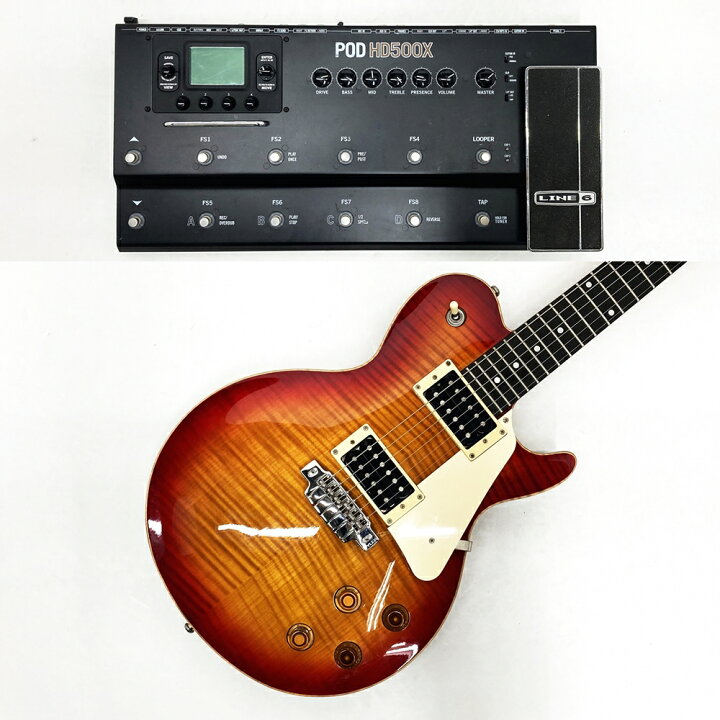 楽天市場】JAMES TYLER VARIAX JTV-59CS +LINE6 POD HD500Xギター本体+ 