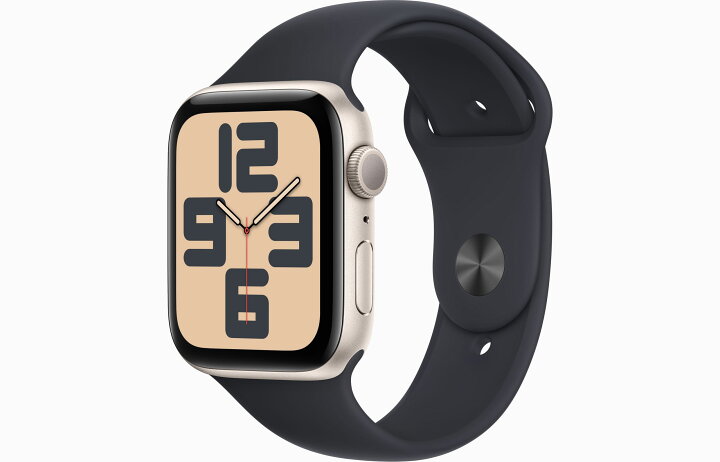楽天市場】Apple Watch SE 第2世代 GPS 44mm MNLA3J/A スターライト  
