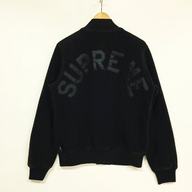 Supreme(シュプリーム) 14AWPolartecVarsity Jacket サイズ：S カラー：ブラック【中古】【126 ストリート】【鈴鹿 併売品】【126-220120-01SS】