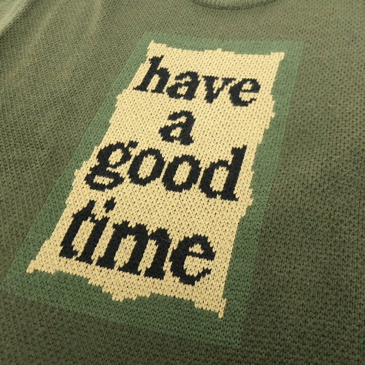 have a good time ニットLサイズ